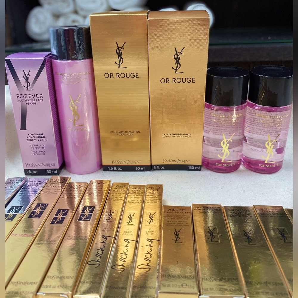 LOT of 21 YSL Products: VALUE of $1,400